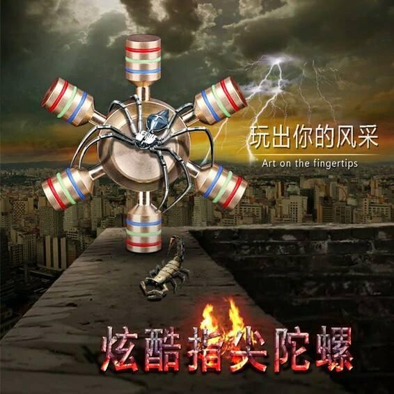 Quay Hand Spinner hình bánh lái tầu thủy