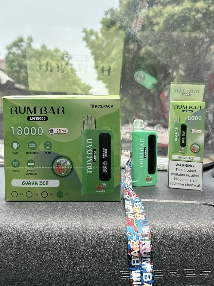 Rumbar dùng 1 lần 18000 Hơi 5% Ni