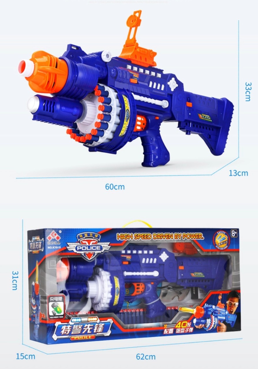 Đồ chơi Blaster SB400 bắn đạn xốp mút kính