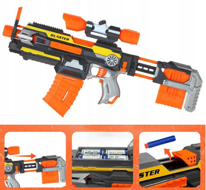 Đồ chơi súng bắn đạn xốp mút kính - Blaster SB539