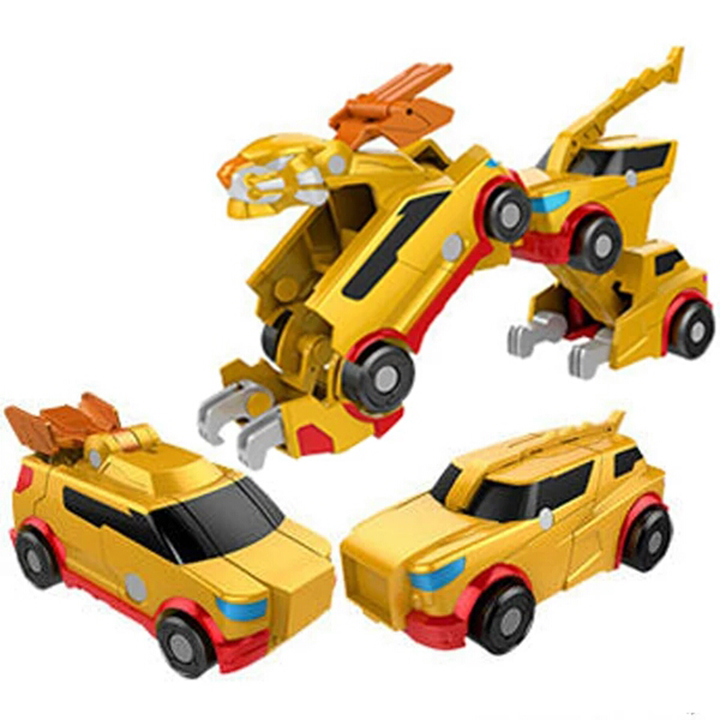 Bộ 2 Siêu Xe Biến Hình - Superkar wolf băng giá và tiger hoàng kim