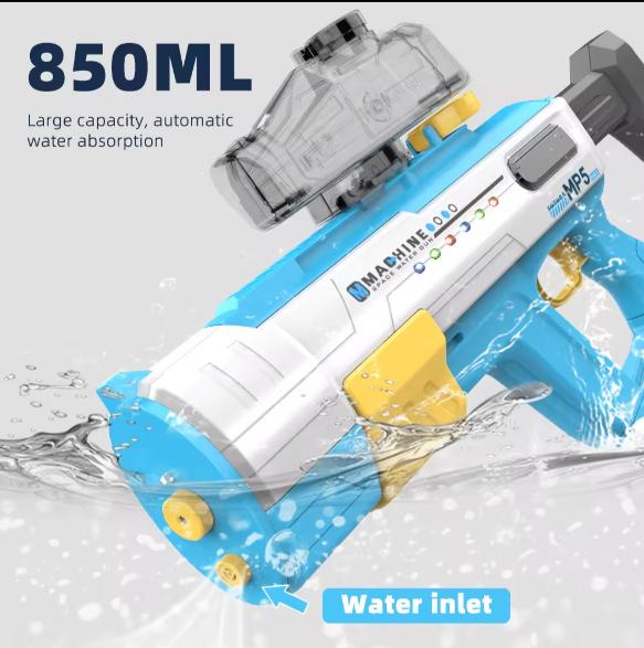 Đồ chơi súng bắn nước MP5 sử dụng pin danh cho trẻ em và người lớn