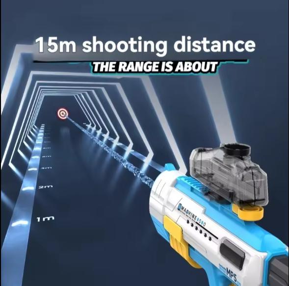 Đồ chơi súng bắn nước MP5 sử dụng pin danh cho trẻ em và người lớn