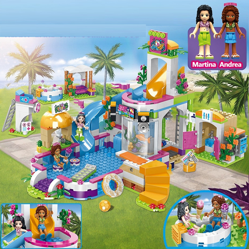 Đồ chơi Lego Friends Khu vui chơi công viên nước 768 chi tiết - SX3010