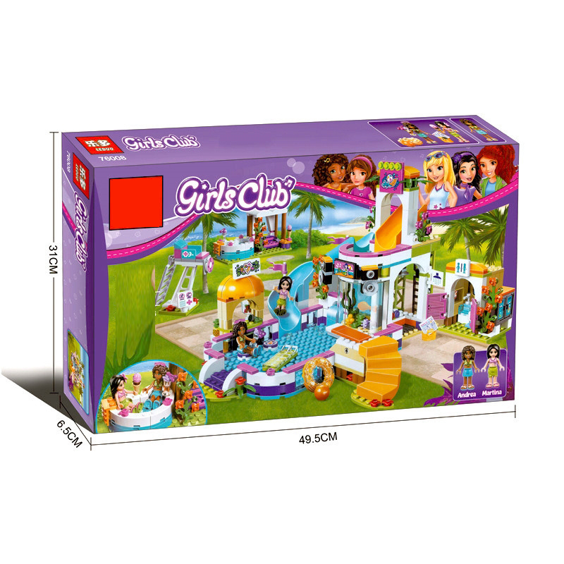 Đồ chơi Lego Friends Khu vui chơi công viên nước 768 chi tiết - SX3010