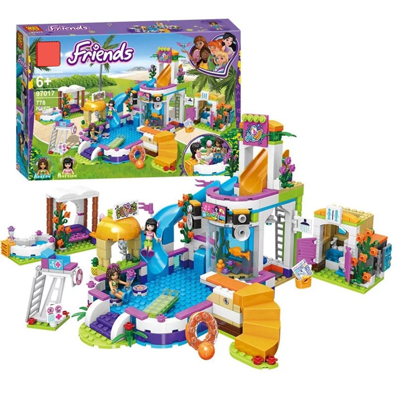 Đồ chơi Lego Friends Khu vui chơi công viên nước 768 chi tiết - SX3010