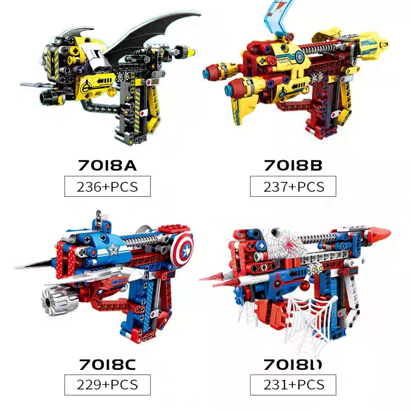 Lắp ráp Lego Herdes Assemble 229 miếng ghép - SY 7018C