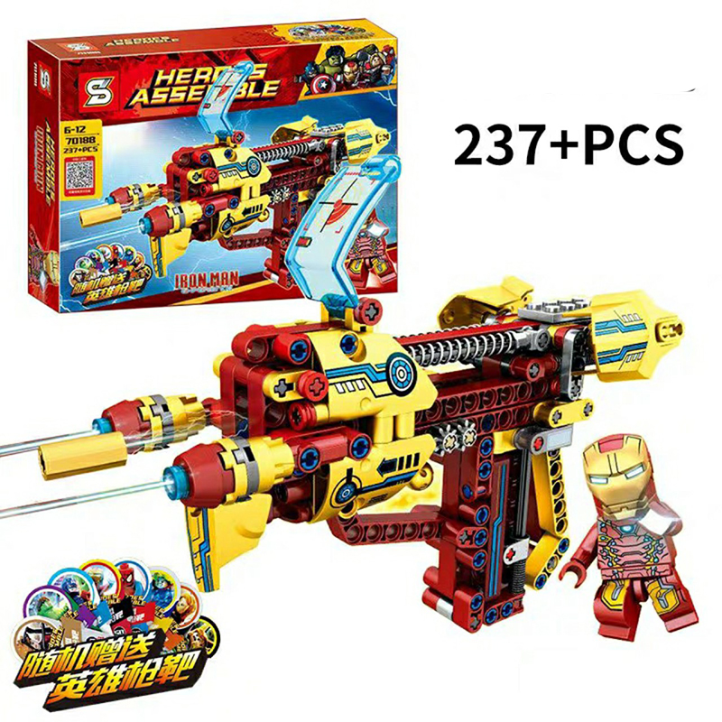 Lắp ráp Lego súng Herdes Assemble 237 miếng ghép - SY 7018B