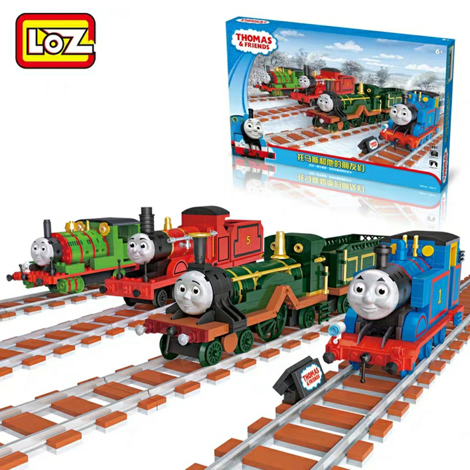 Bộ đồ chơi lắp ráp lego tàu hỏa Thomas - LoZ 1802