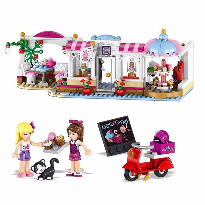 Lego Friend tiệm bánh ngọt Stella & Nicole Series - Lele 37013