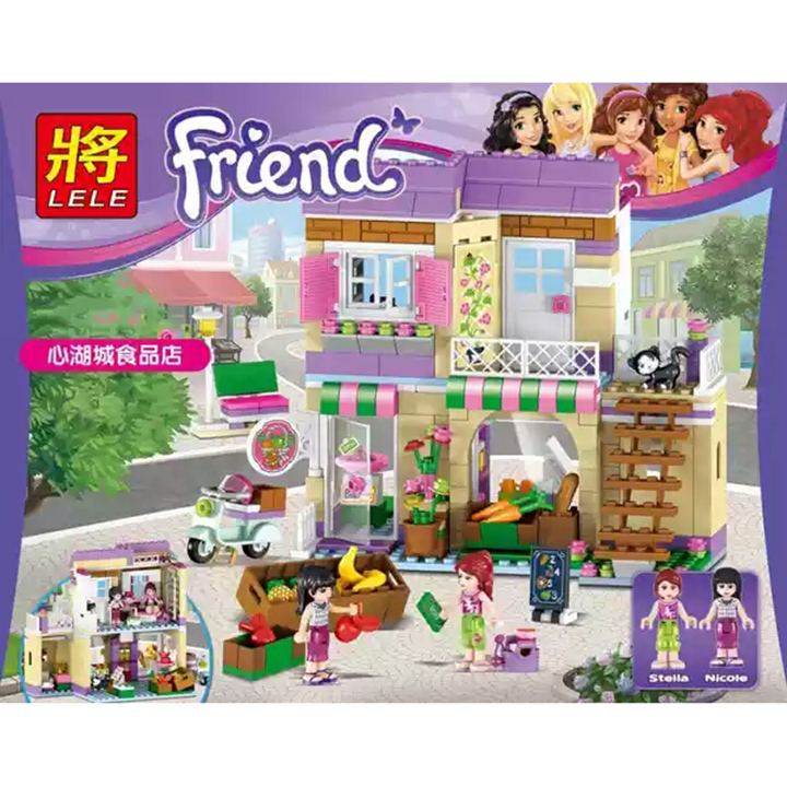 Lego Friend tiệm trái cây Stella & Nicole Series - Lele 37014