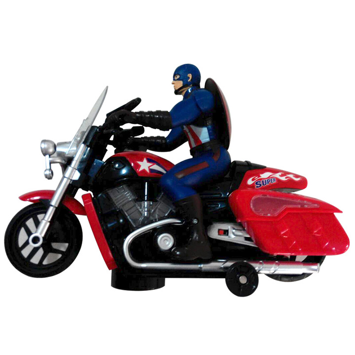 Đồ chơi xe máy chạy pin Captian America - 2288