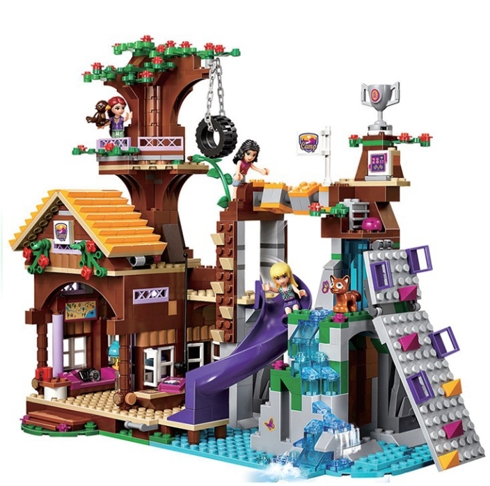 Đồ chơi Lego Friends Nhà trại trên cây 872 chi tiết - XS3019