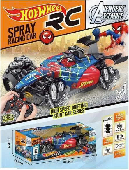 Xe Đua Điều Khiển Từ Xa Phun Khói Stunt Car – Siêu Phẩm Tốc Độ, Xoay 360 Độ