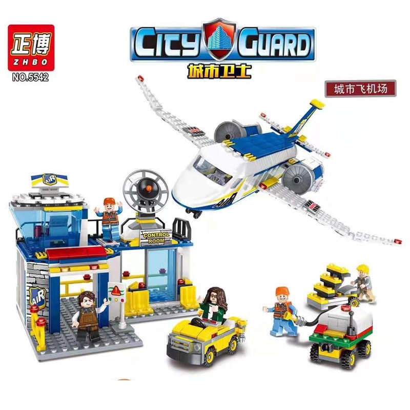 Đồ chơi lego trạm sân bay mini - ZHBO 5542