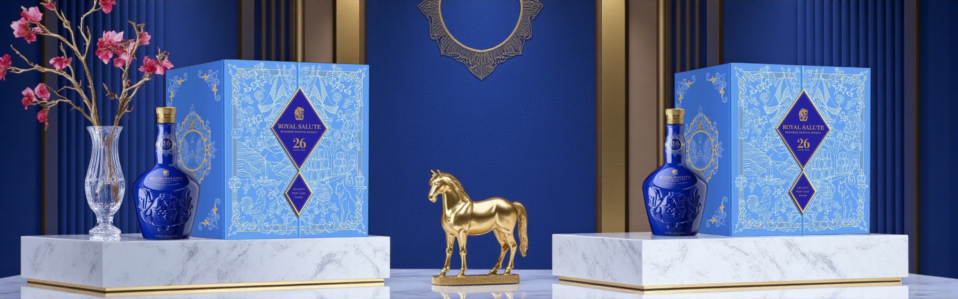 Rượu Chivas 26 Hộp quà Tết 2026 phiên bản cao cấp dành cho quà biếu sang trọng