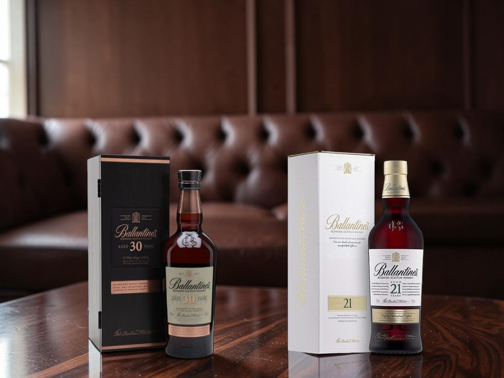 Rượu Ballantine's là gì? Lịch sử, hương vị và các dòng phổ biến