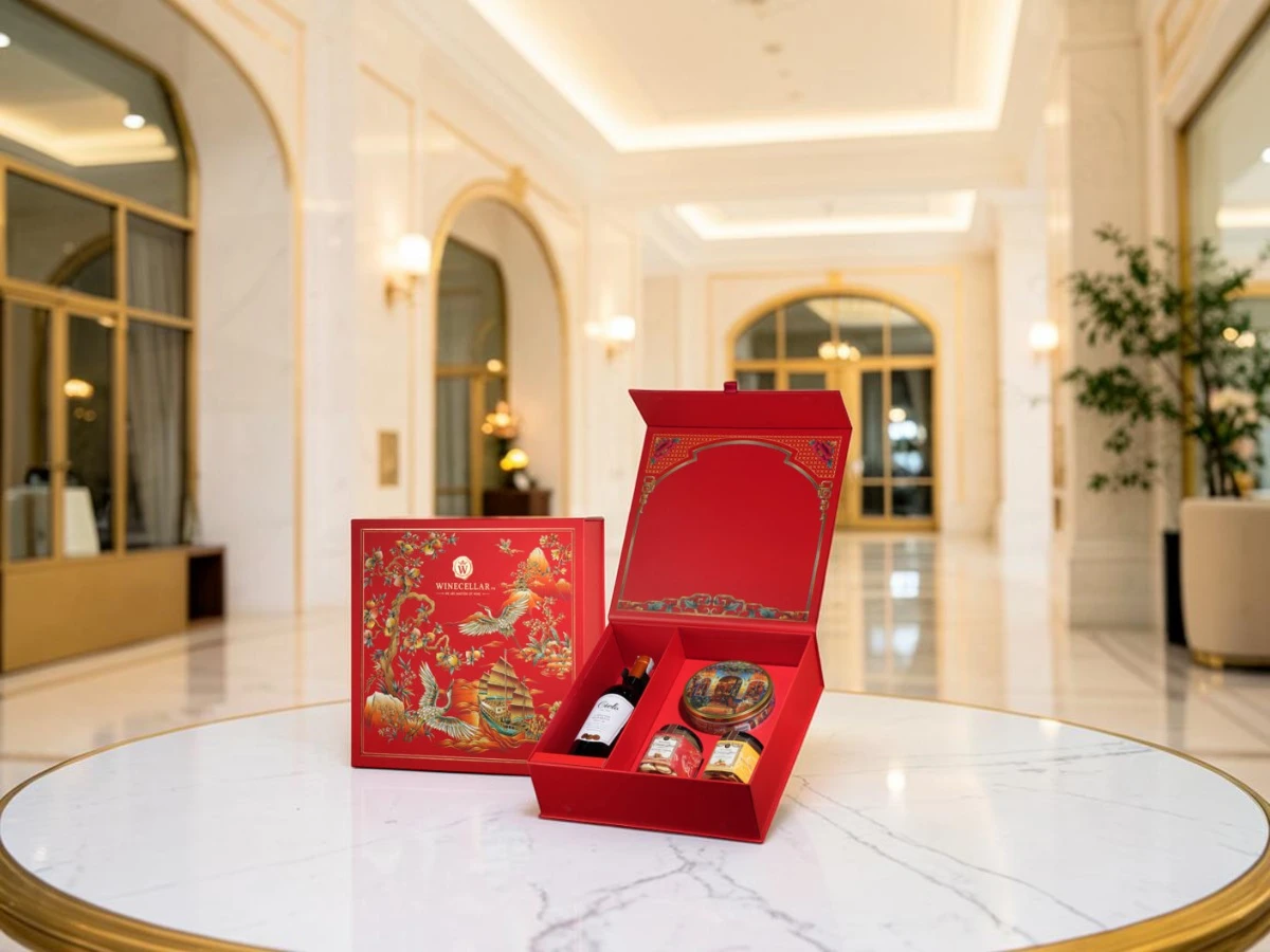 Quà Tết Dưới 1 Triệu: Top 7 Set Rượu & Bánh Kẹo Vừa Sang Vừa Tiết Kiệm