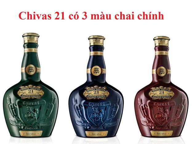 Thu mua rượu ngoại - Rượu Chivas 21