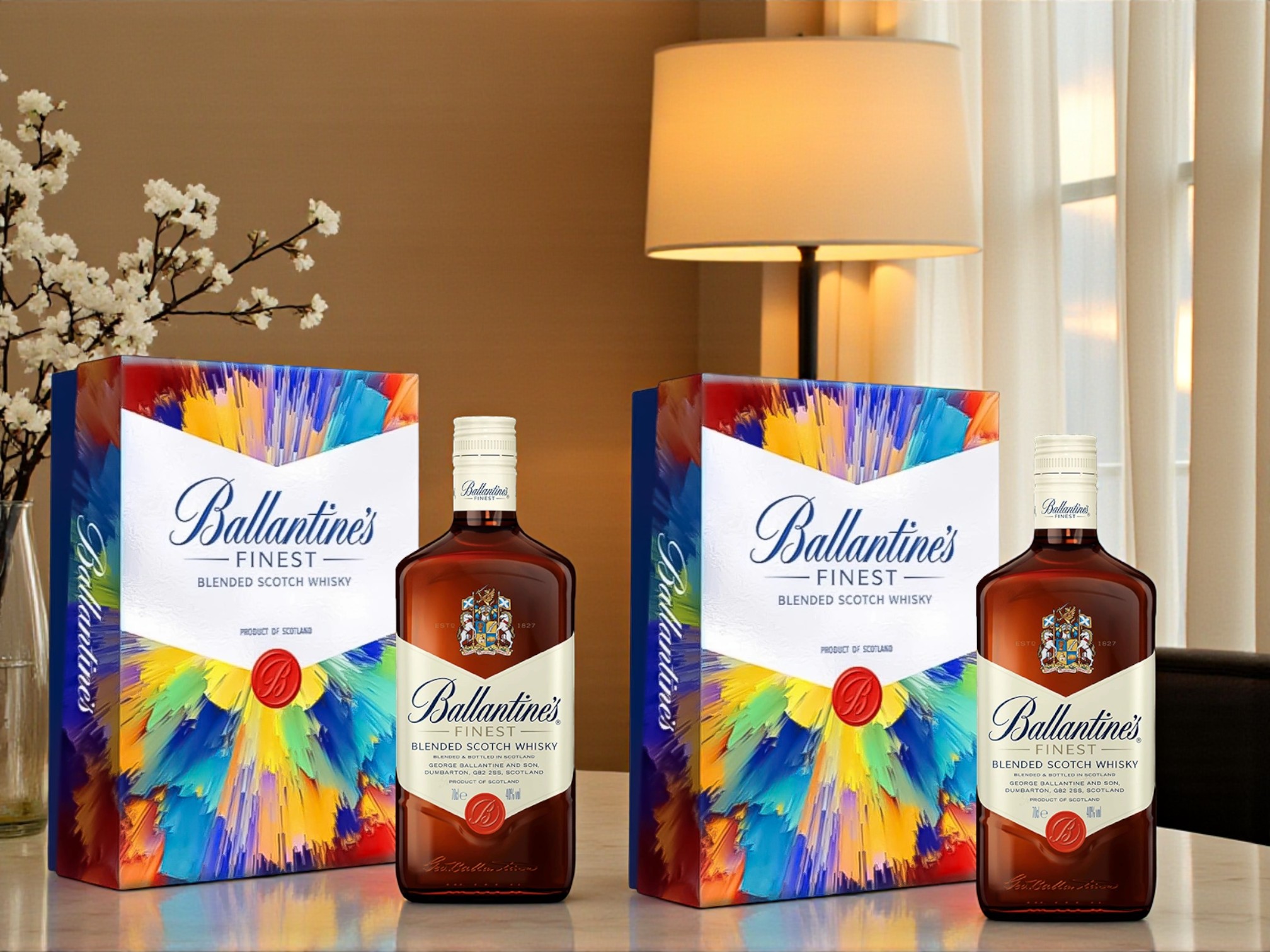 Ballantine’s Finest hộp quà Tết 2026 có gì bên trong