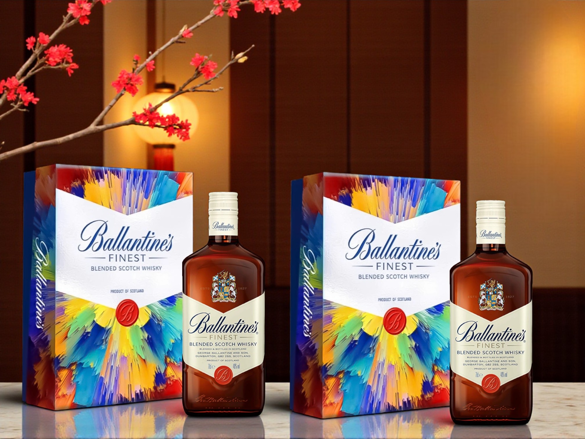 Review Ballantine’s Finest hộp quà Tết 2026 chi tiết từ hương vị đến thiết kế