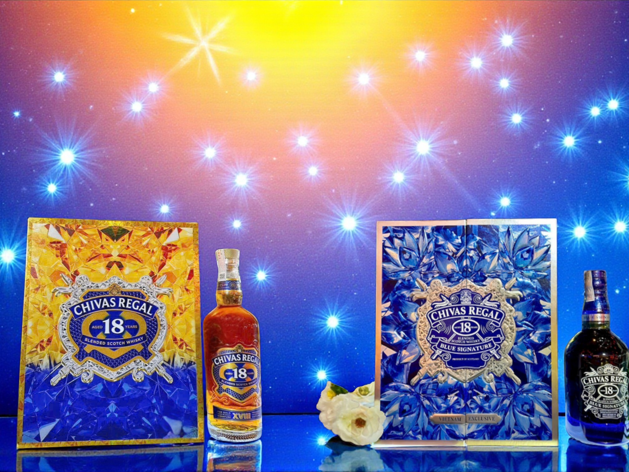 Khám phá thiết kế hộp quà rượu Chivas 18 Tết 2026 sang trọng đẳng cấp mới