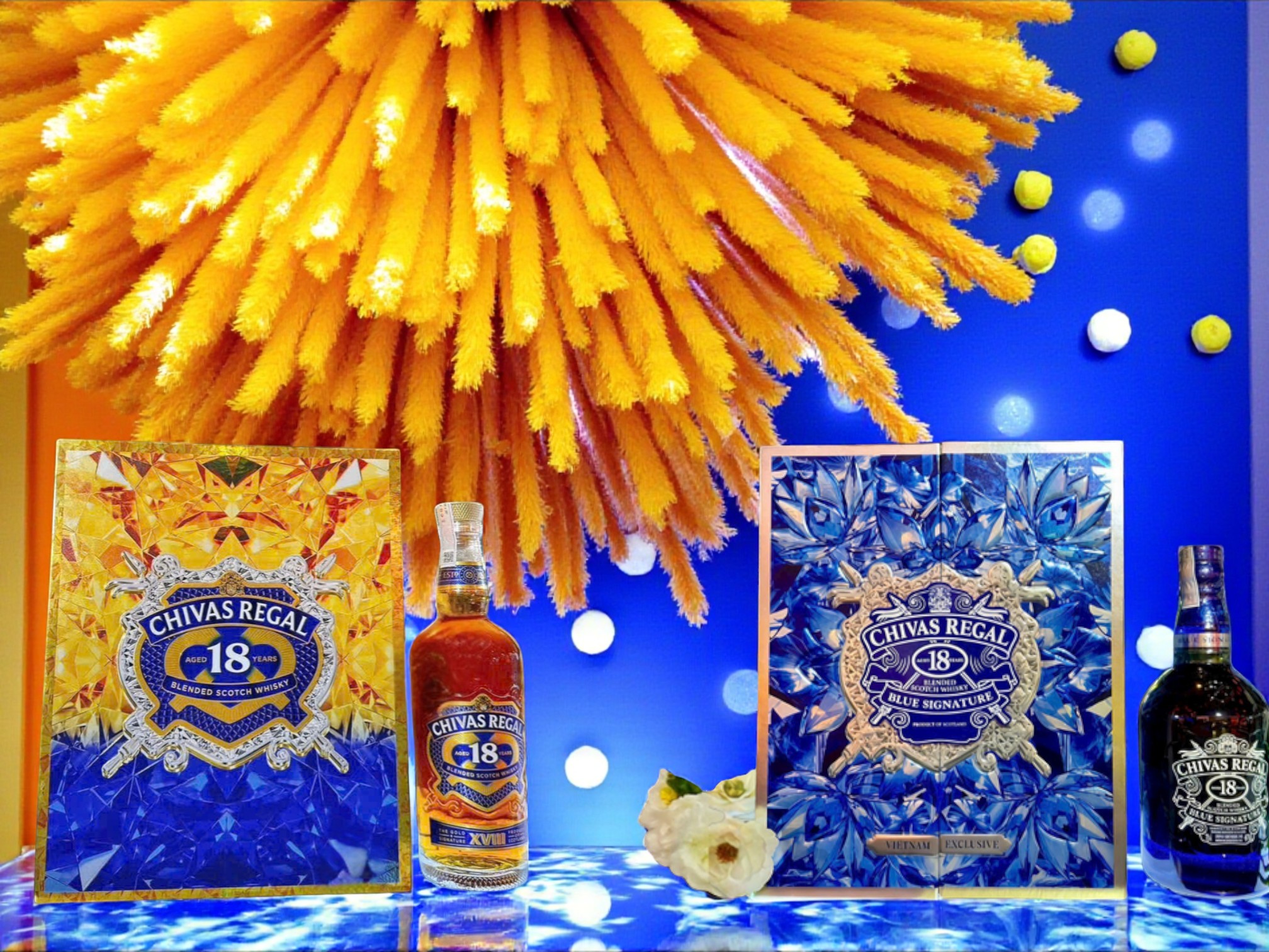 Nên chọn rượu Chivas 18 Gold Signature hay Chivas 18 Blue Signature làm quà Tết 2026?
