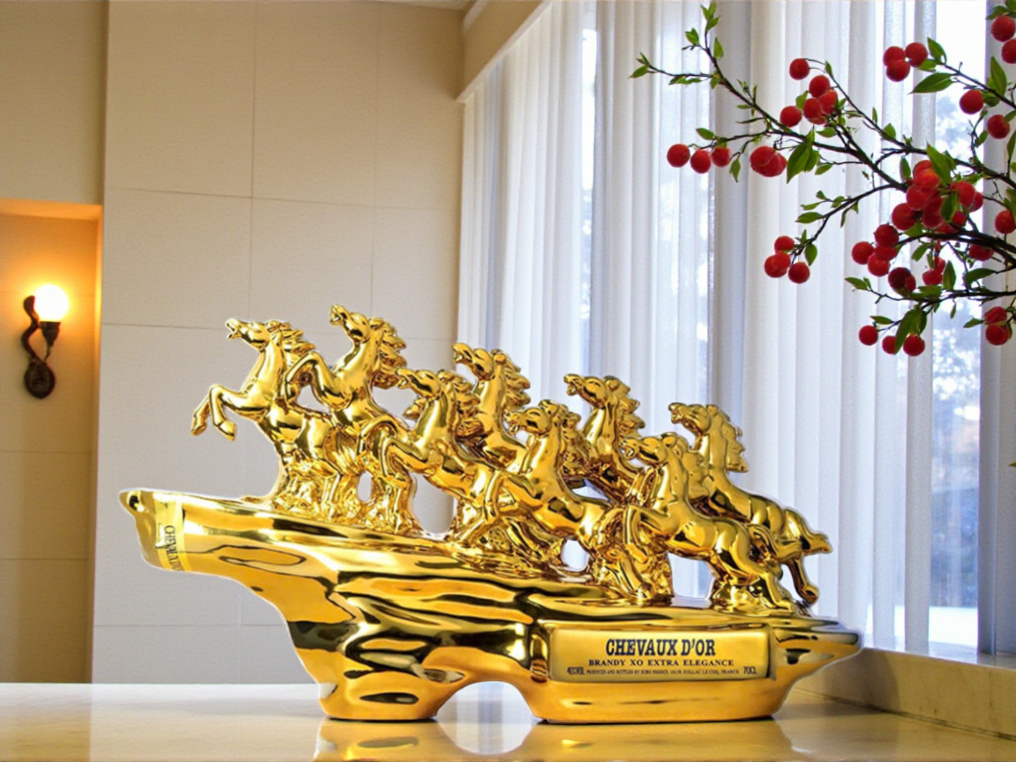 Rượu linh vật ngựa 2026 biếu sếp có phù hợp không