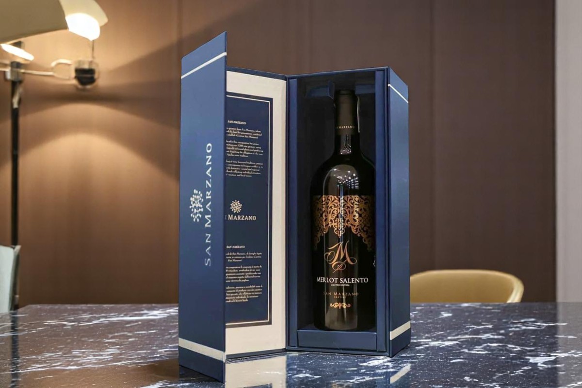 Hộp rượu vang M Merlot Salon Limited Edion chính hãng