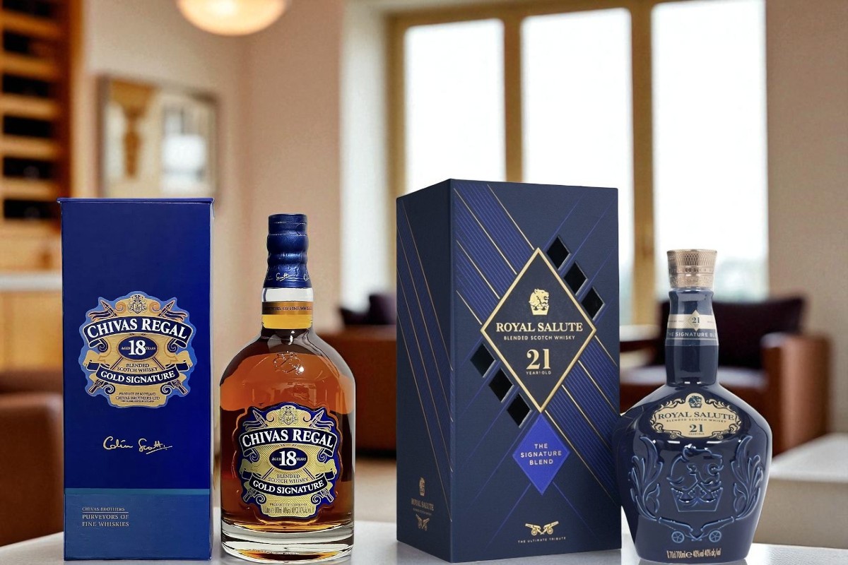 So sánh rượu chivas 18 và chivas 21