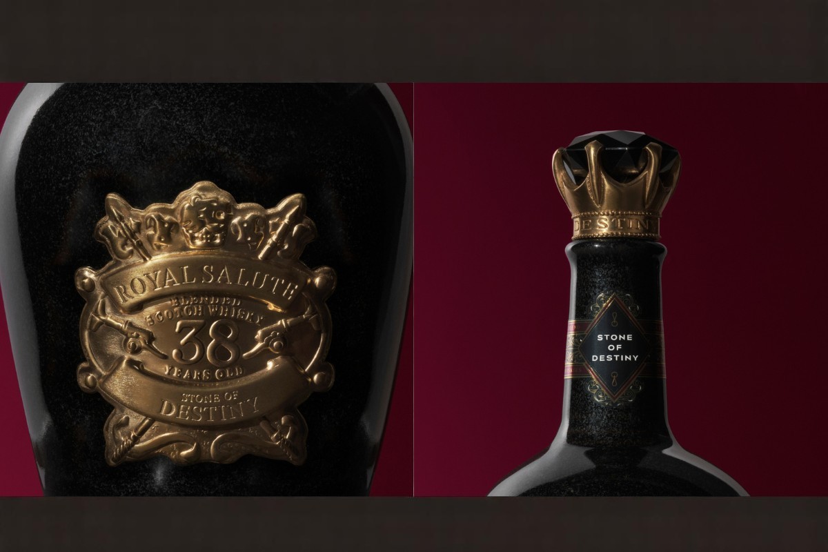 Thiết kế chai rượu Chivas 38 năm