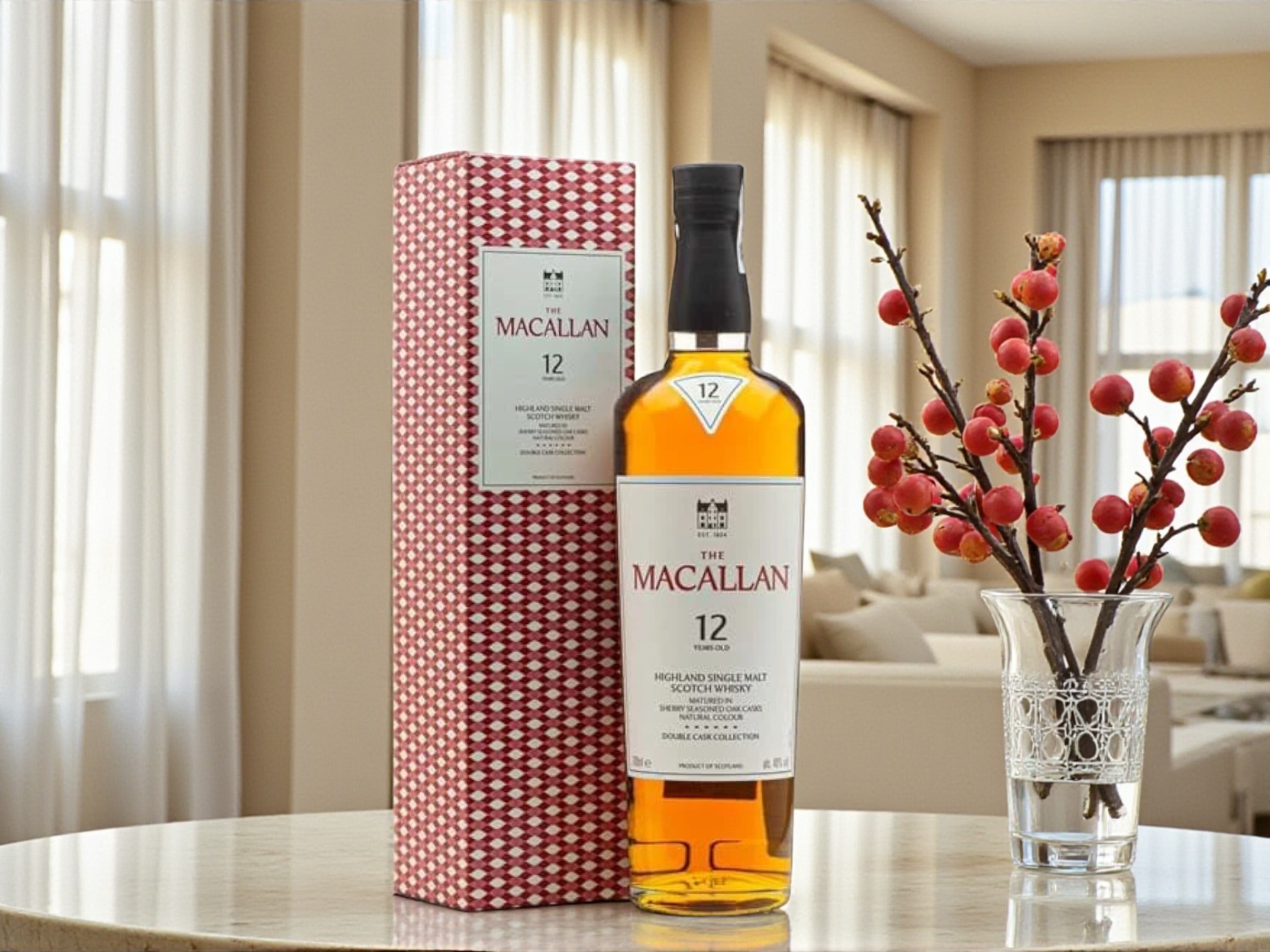 Rượu Macallan 12 Double Cask mẫu mới 2025