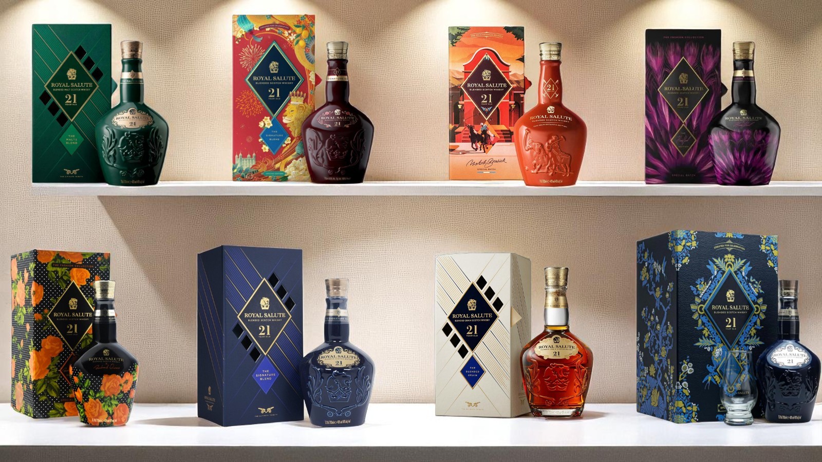 Tuyển tập các phiên bản rượu Chivas 21 đẹp nhất