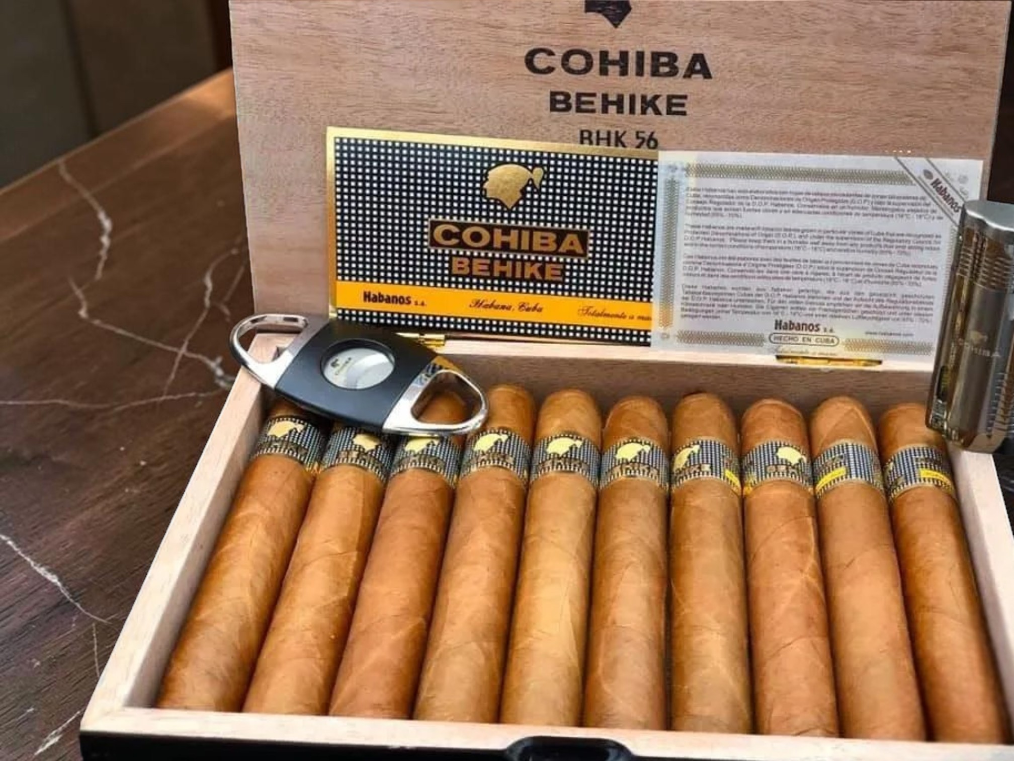 can canh hop xi ga Cohiba Behike 56