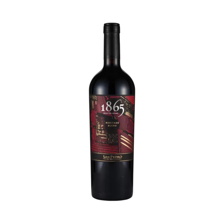 Rượu vang đỏ Chile San Pedro 1865 Heritage Blend cao cấp