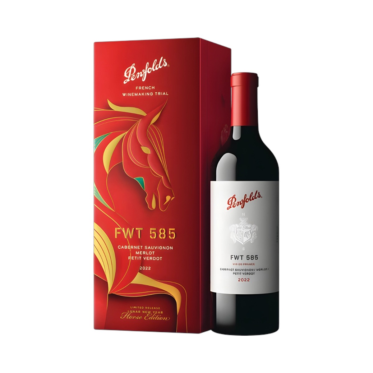 Rượu Vang Đỏ Úc Penfolds French Winemaking Trial 585 Hộp Quà Tết 2026