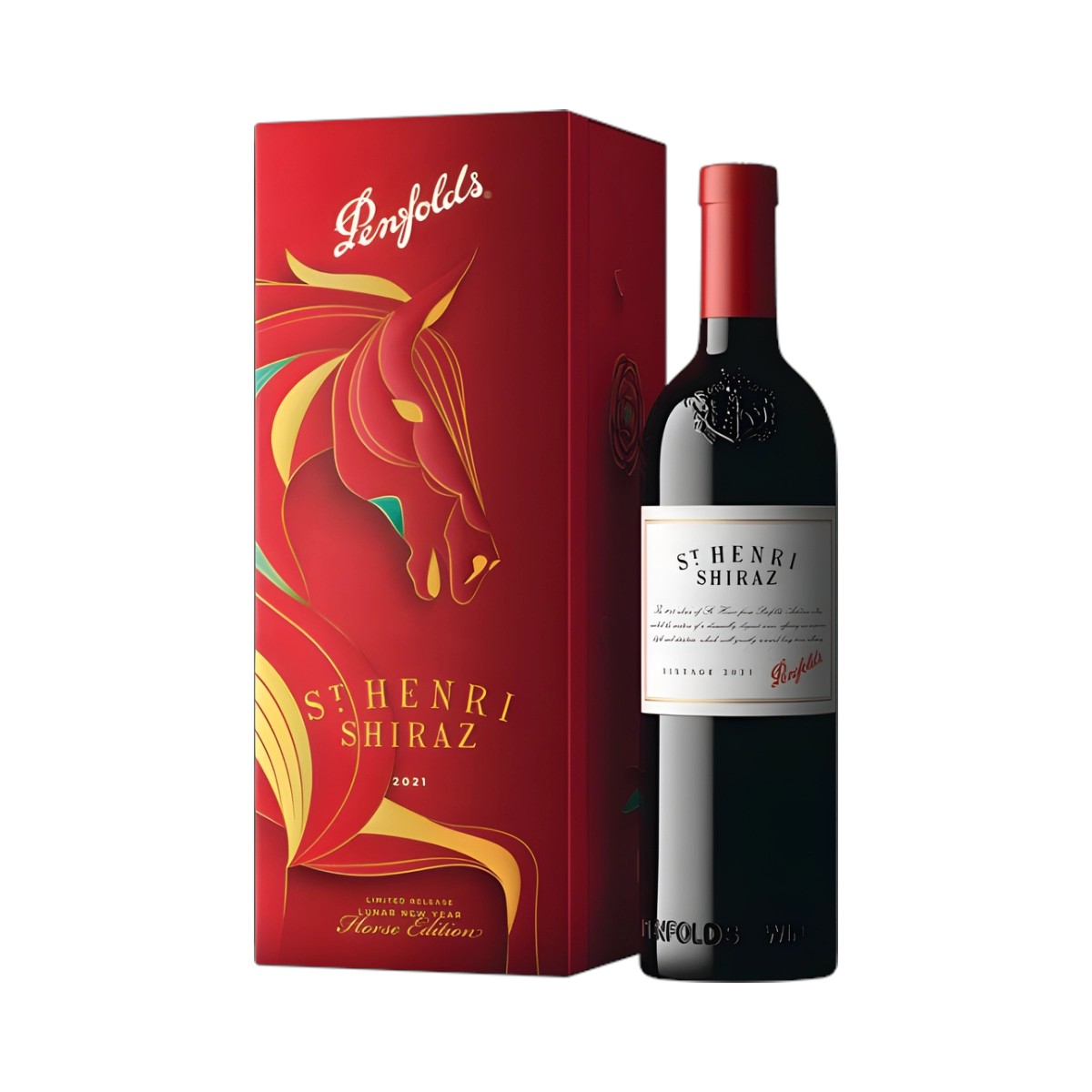 Rượu Vang Đỏ Úc Penfolds St Henri Hộp Quà Tết 2026 Chính Hãng