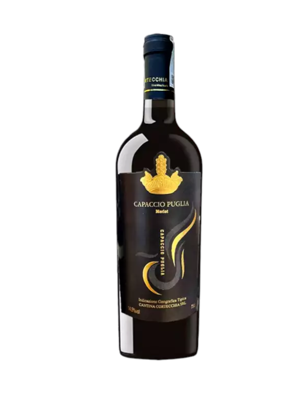 Rươu vang Ý Capaccio Puglia Merlot Igt