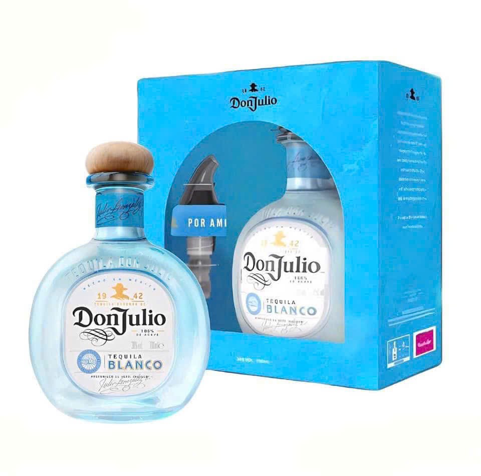 Rượu Tequila Don Julio Blanco - Hộp Quà tết 2025.