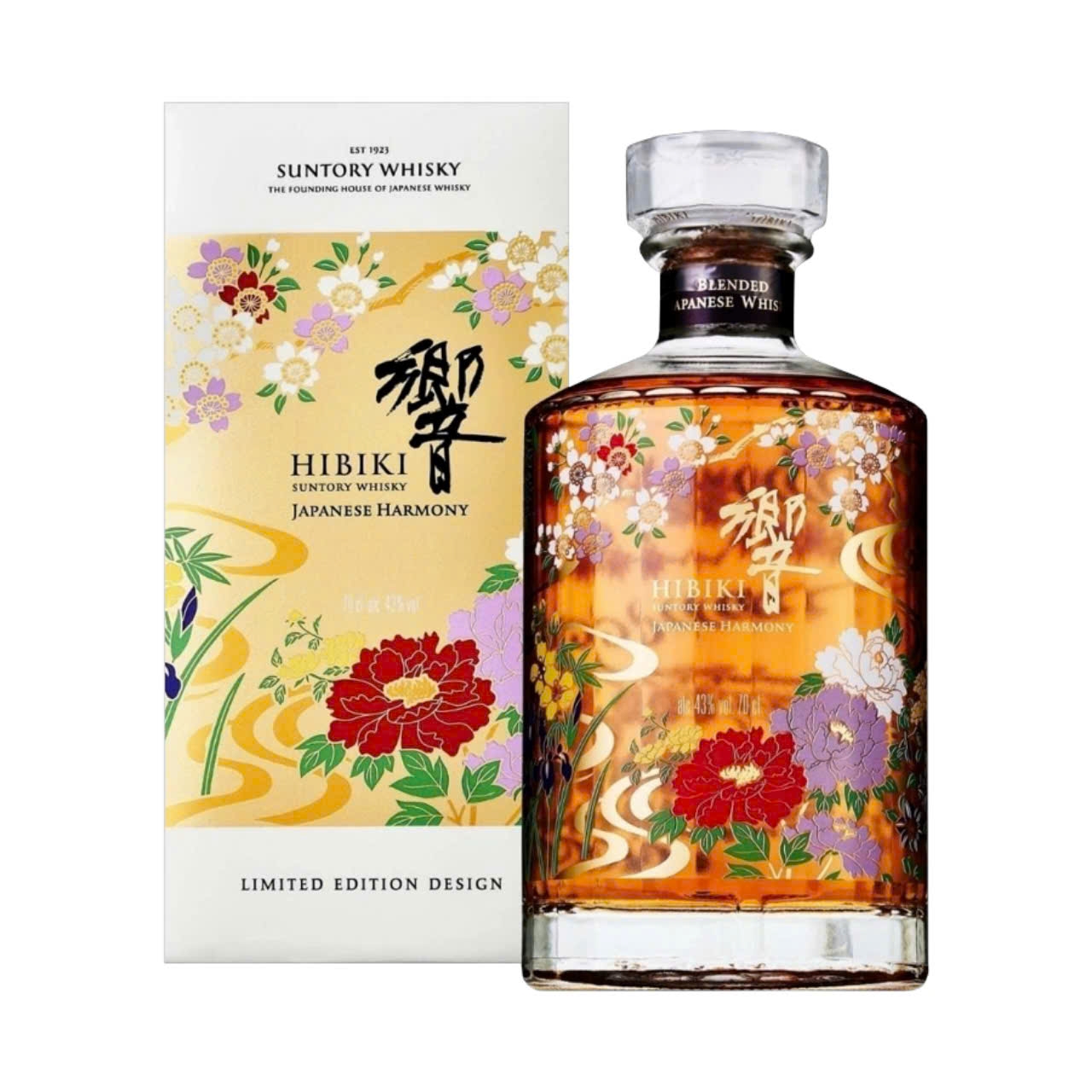 Rượu Hibiki Harmony  Limited Ryusui Hyakka.