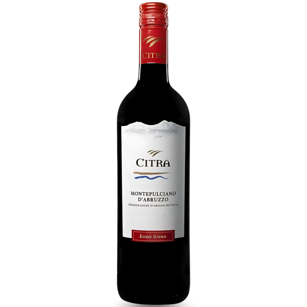 Rượu vang citra Montepucialo D'Abuzzuo