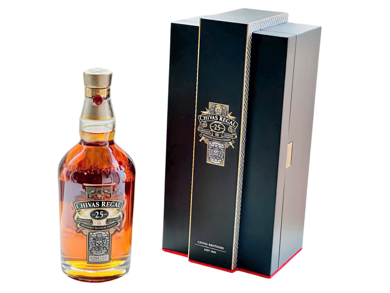 RƯỢU CHIVAS 25 NĂM - GIÁ TỐT NHẤT THỊ TRƯỜNG.