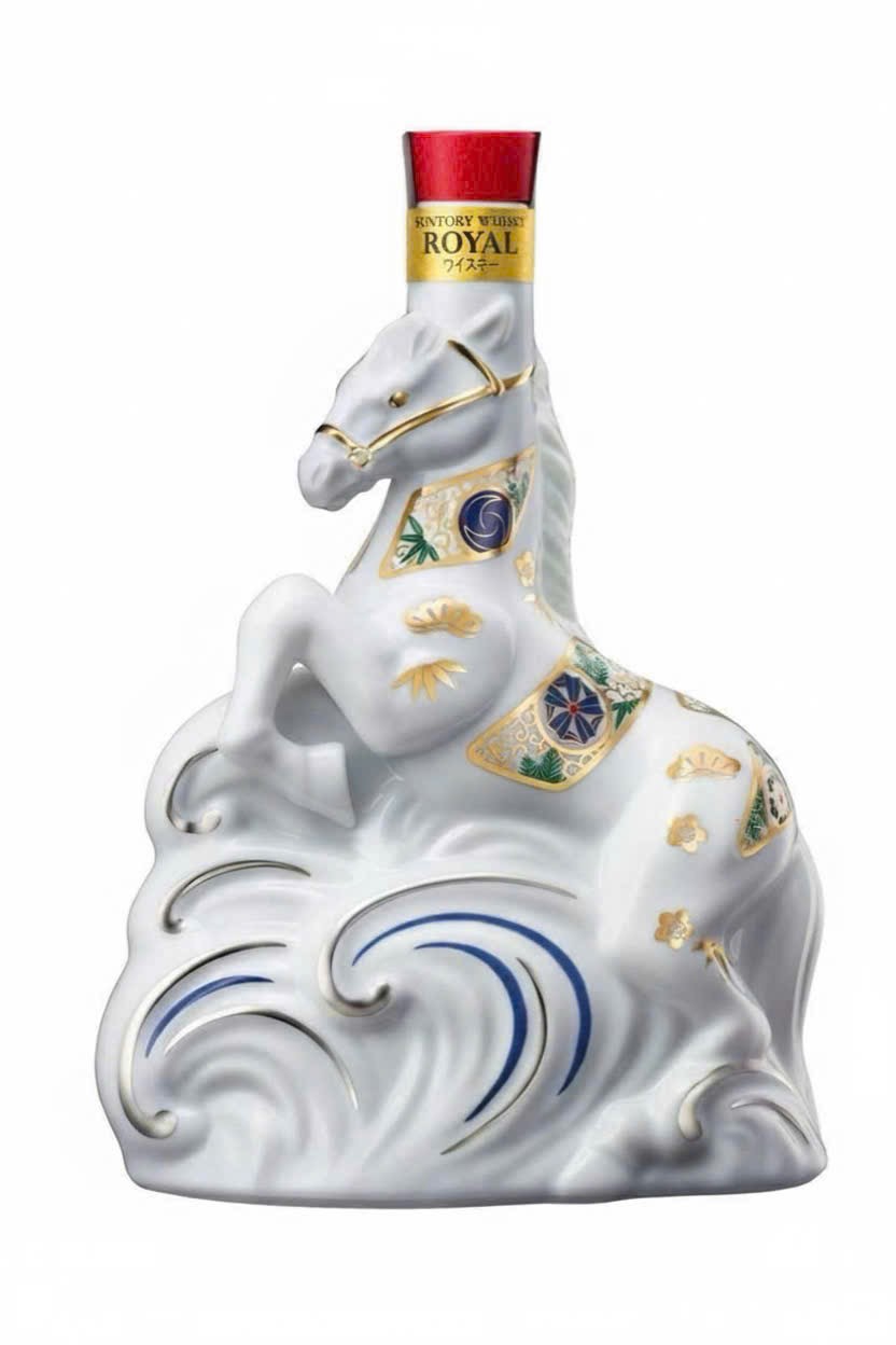 Rượu Suntory Whisky Royal -Hình con ngựa
