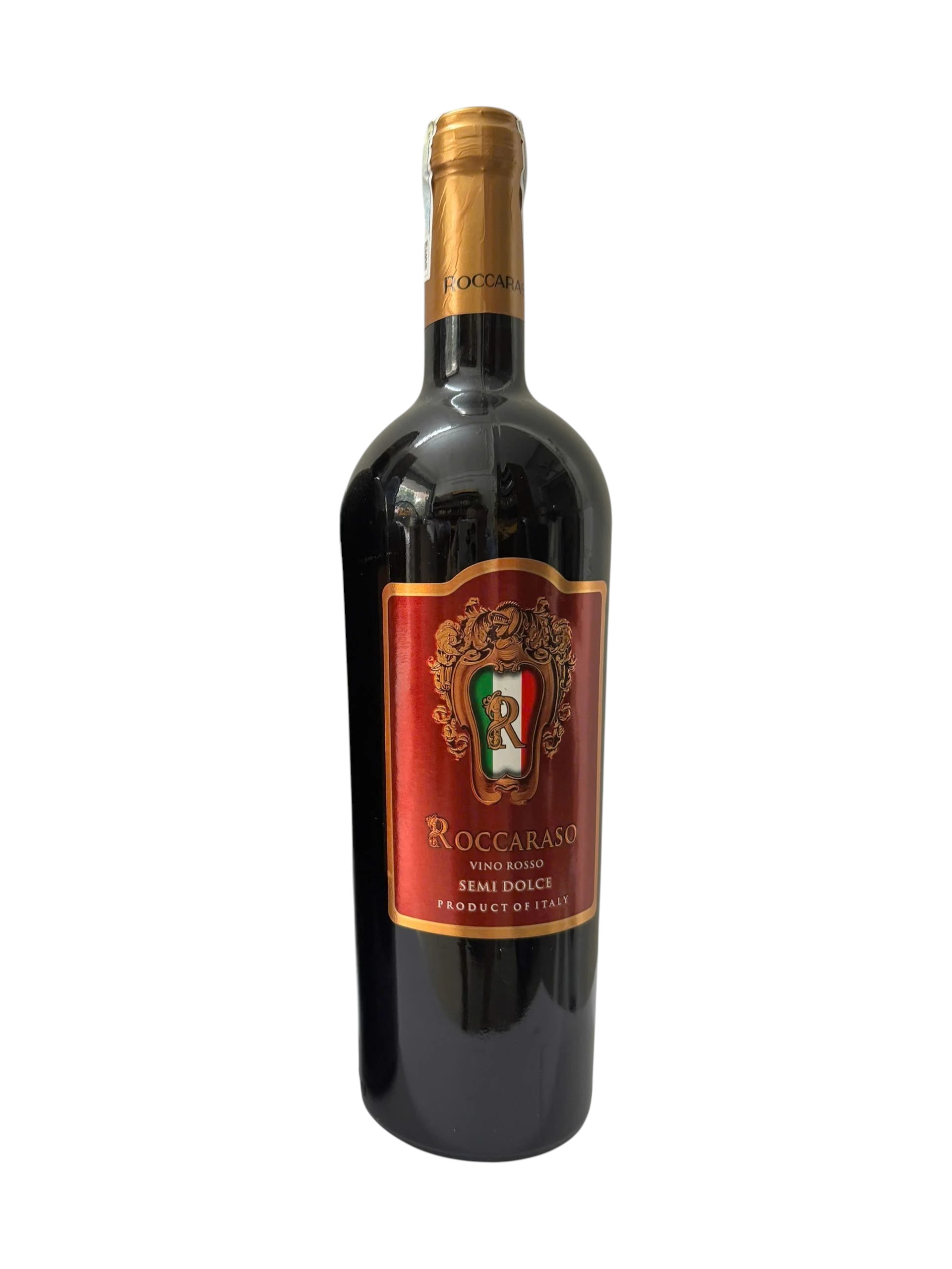 Rượu vang Ý Roccaraso Vino Rosso Semi Dolce Chính Hãng