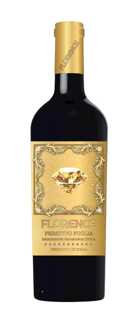 Rượu vang Ý Florence Primitivo Puglia chính hãng
