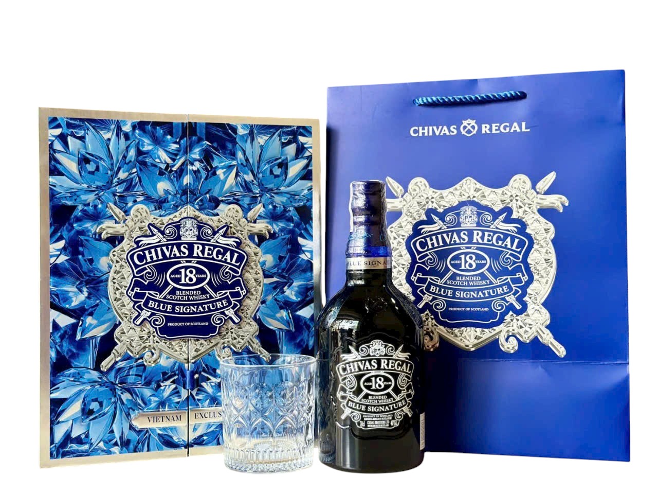 Rượu Chivas 18 Blue Signature Hộp Quà Tết 2026