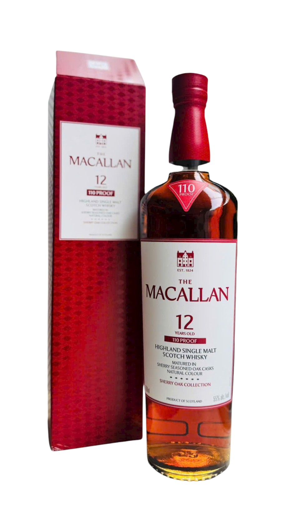 Rượu Macallan 12 Sherry Oak Collection năm 2025 Chính Hãng