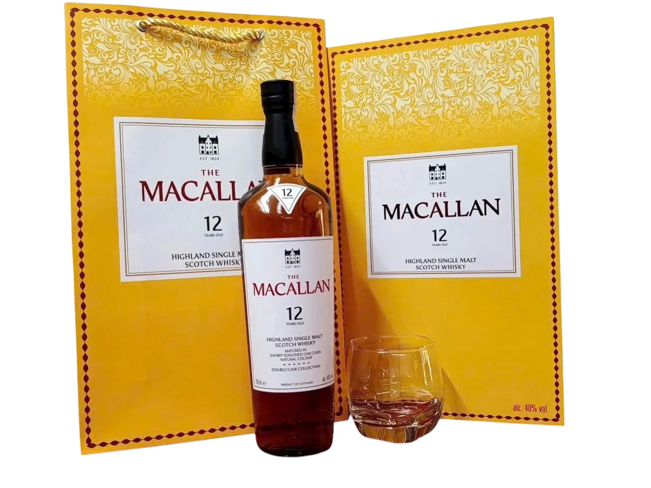 Rượu Macallan 12 Double Cask Collection -Hộp Quà tết 2027