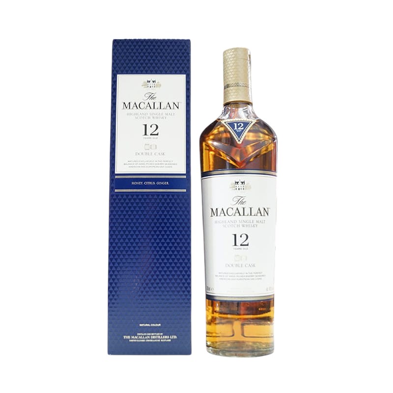Rượu The Macallan 12 Double Cask 700ml nội địa Nhật Chính Hãng