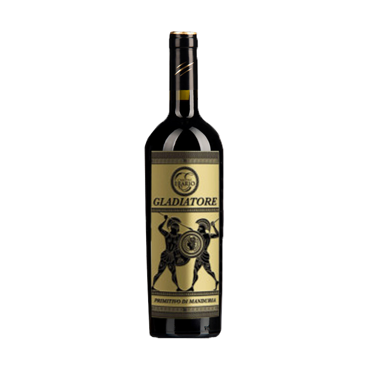 Vang đỏ Gladiatore Primitivo Di Manduria Doc 19% - Erario